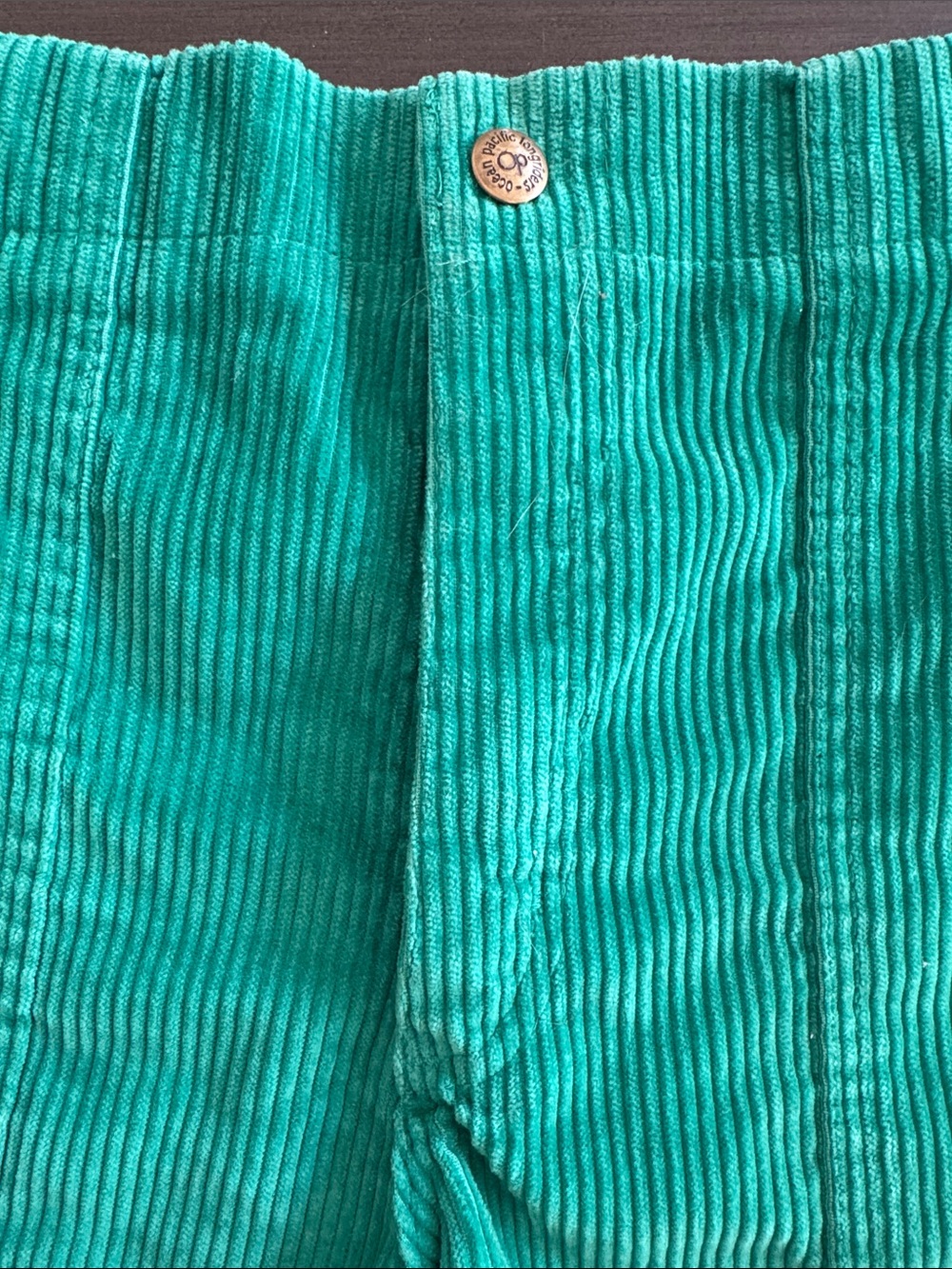 OP Green Vintage Corduroy Shorts